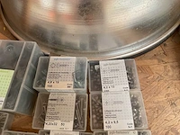 32 x doosjes zelfborende schroeven; afdekkapjes - afbeelding 4 van  9