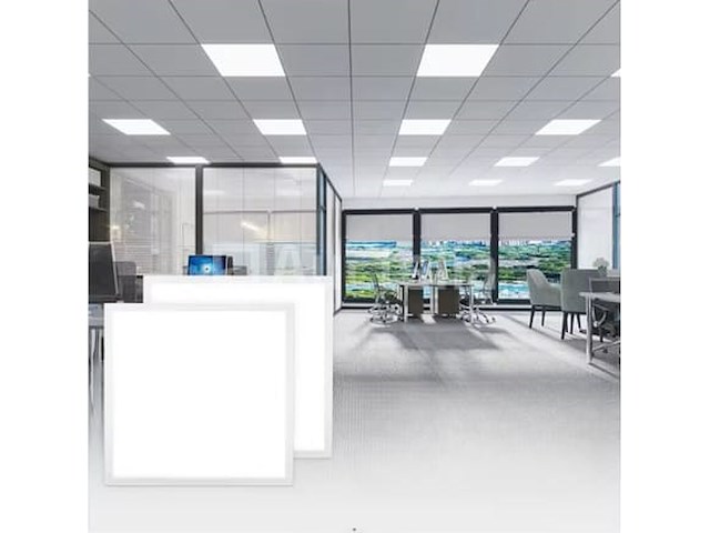 32 x led-paneel 45w – 60 × 60 cm – 6400k koud wit - afbeelding 3 van  4