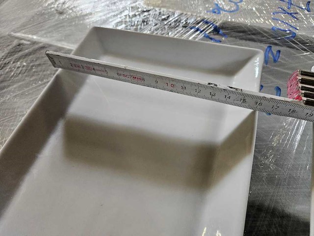 320x rechthoekige borden 28x16cm - afbeelding 3 van  3