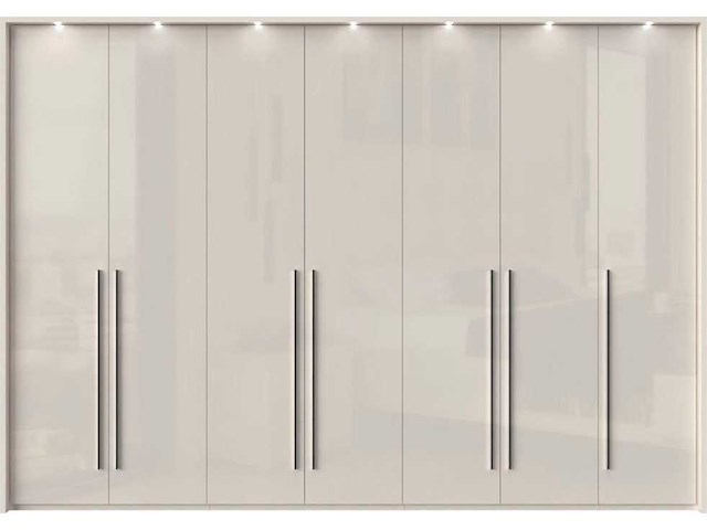 322cm kast, inclusief structuur en verlichting, soft-close functie - afbeelding 2 van  5
