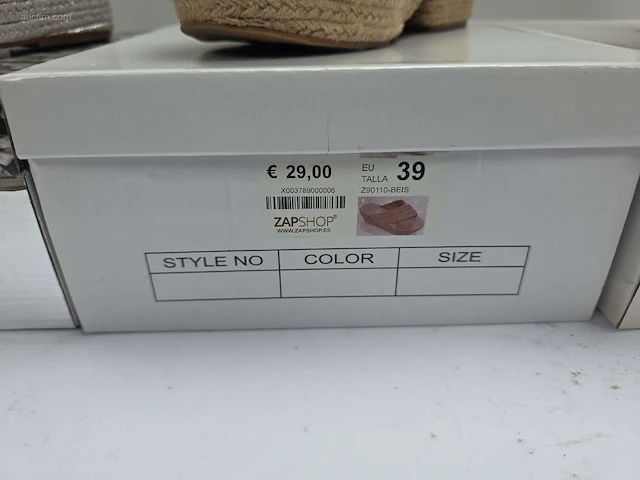 (324x) diverse paren damesschoenen zoe shop, zap... - afbeelding 7 van  10