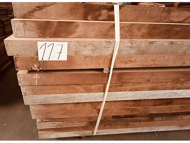 32,7 m² patagonische notelaar ovendroog gezaagd - afbeelding 2 van  5