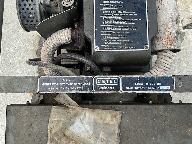 32v 500w dc generator set benzine - afbeelding 7 van  9
