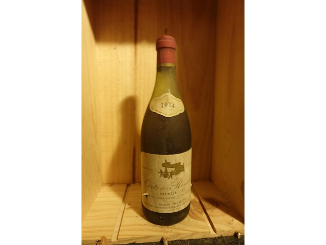 32x 75cl corton renardes marius delarche 1974 - afbeelding 1 van  5
