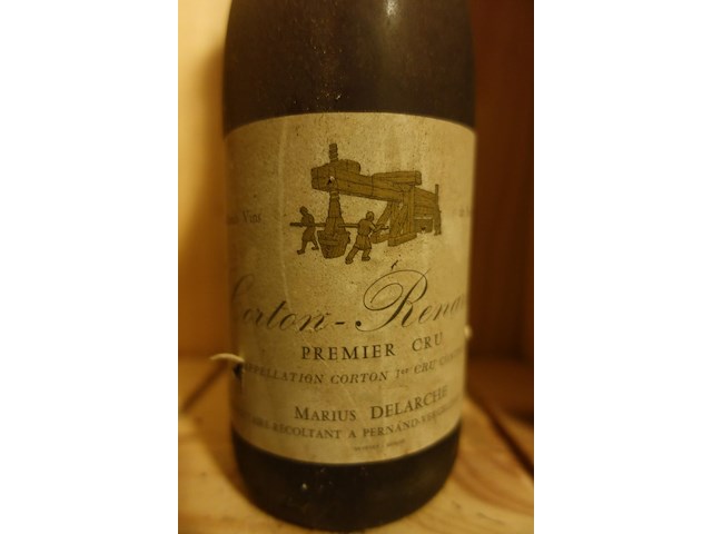 32x 75cl corton renardes marius delarche 1974 - afbeelding 2 van  5