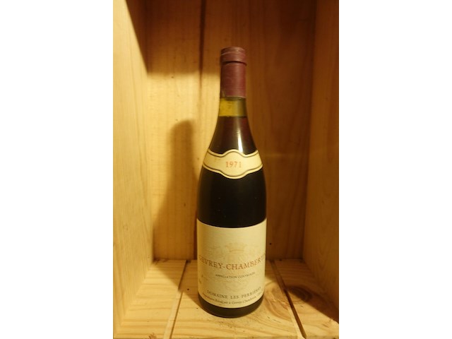 32x 75cl gevrey chambertin les perrières 1971 - afbeelding 1 van  5