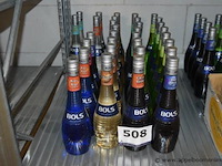 32x fles likeur, bols, diverse smaken - afbeelding 1 van  2