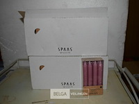32x8st spaas kaarsen ø21mm en h=150mm - afbeelding 1 van  2