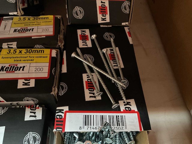 33 dozen hout schroeven - afbeelding 3 van  8