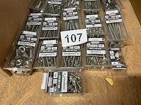 33 dozen inox bevestigingen - afbeelding 2 van  9