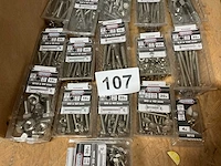 33 dozen inox bevestigingen - afbeelding 3 van  9