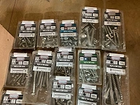 33 dozen inox bevestigingen - afbeelding 8 van  9