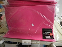 ±33 x20st papieren onderleggers div. kleuren 39,5x31 cm - afbeelding 2 van  2