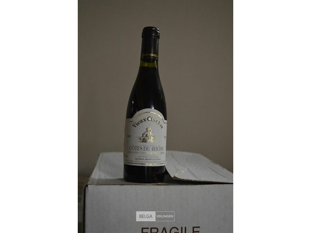 ±33x 75ml vieux clocher côtes du rhone - afbeelding 1 van  3