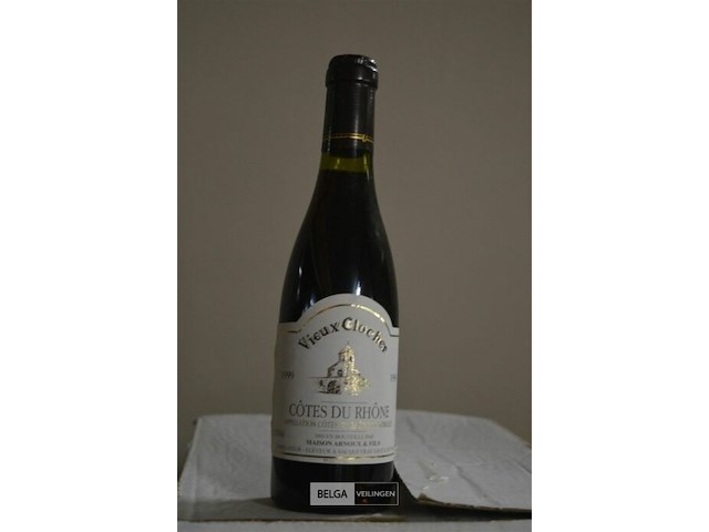 ±33x 75ml vieux clocher côtes du rhone - afbeelding 2 van  3