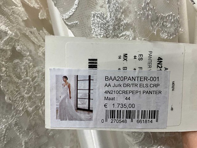 34 bruidsjurken rosa clara adriana alier (totaalprijs) - afbeelding 48 van  58