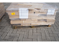 34,06 m² massief eiken visgraatparket 15mm - afbeelding 1 van  4