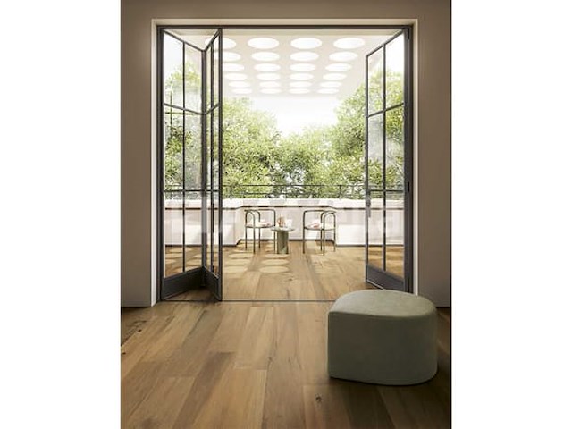 34,76m² leccio hout 30x120 gerectificeerd, houteffect, nieuw verpakt - afbeelding 1 van  2