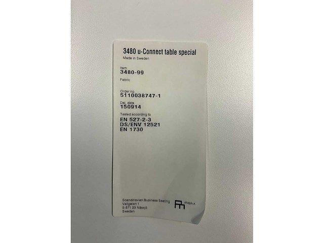 3480 u-connect table special - desktable (4x) - afbeelding 8 van  8