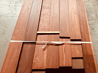 34,8m² massaranduba terrasplank model hardwoodclip lengte 2150-1800mm - afbeelding 3 van  5