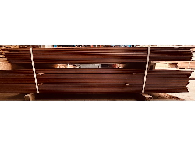 34,8m² massaranduba terrasplank model hardwoodclip lengte 2150-1800mm - afbeelding 5 van  5