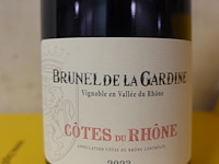 34x 75cl brunel de la gardine cotes du rhone 2023 - afbeelding 2 van  3
