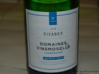34x fles witte wijn, domaines vinsmoselle, rivaner, 2015, 75cl - afbeelding 2 van  2
