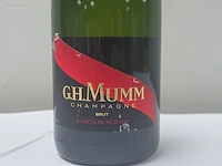 (34x) fles(sen) champagne g.h. mumm brut cordon... - afbeelding 3 van  7