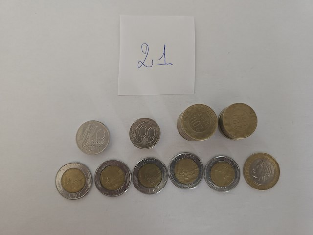 34x italië: lire 20ste eeuw - afbeelding 1 van  6