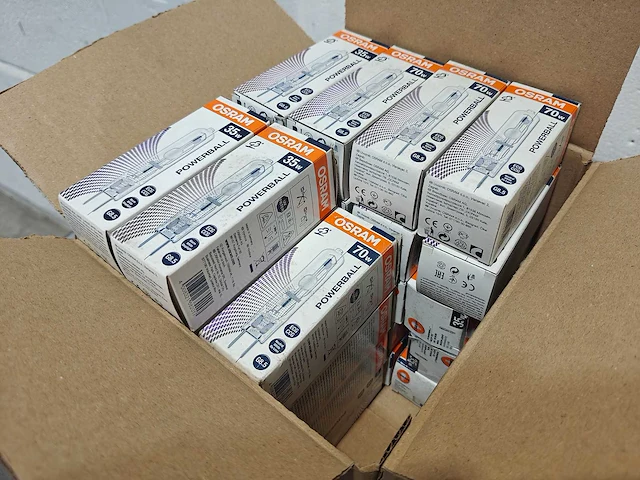 34x osram powerball hci-tc g8.5 (mix 35w & 70w) - keramische metaalhalogeen winkelverlichting (nieuw in doos) - afbeelding 5 van  6