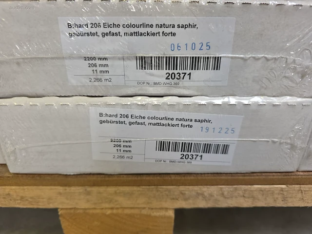 (34x) paletten diverse partijen eiken vloer,... - afbeelding 22 van  39
