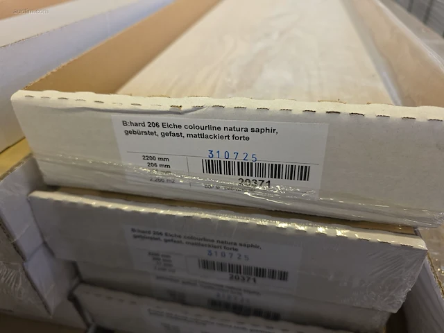 (34x) paletten diverse partijen eiken vloer,... - afbeelding 37 van  39