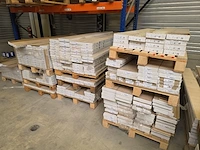 (34x) paletten diverse partijen eiken vloer,... - afbeelding 38 van  39