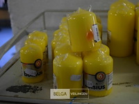 ±35 div maten gele kaarsen - afbeelding 2 van  2