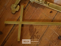 ±35 div messing kruisjes - afbeelding 3 van  4