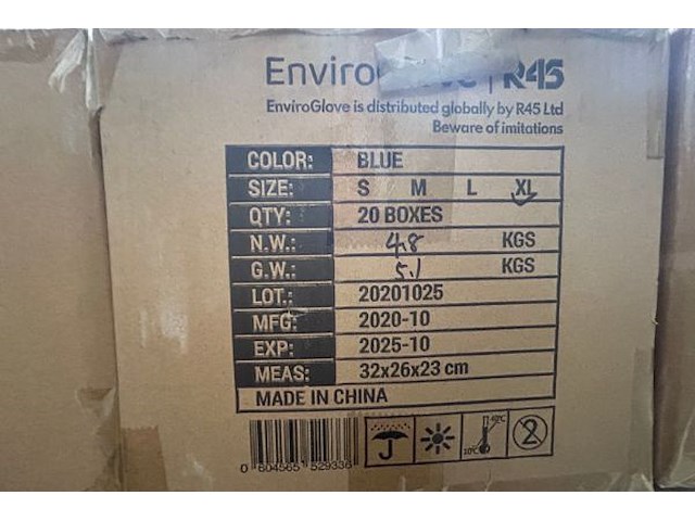 35 dozen wegwerphandschoenen - afbeelding 2 van  2