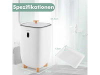 35 l elektrische handdoekverwarmer met timer - wit - afbeelding 3 van  7