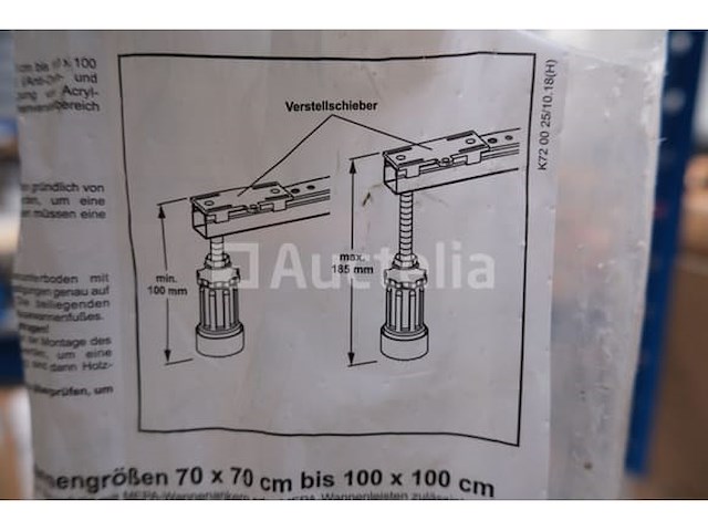 35 voet steunen voor mepa-douchebad - afbeelding 2 van  5