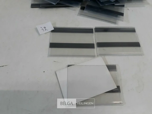 35 x magnetische etikettenhouder 10x8 cm - afbeelding 3 van  3