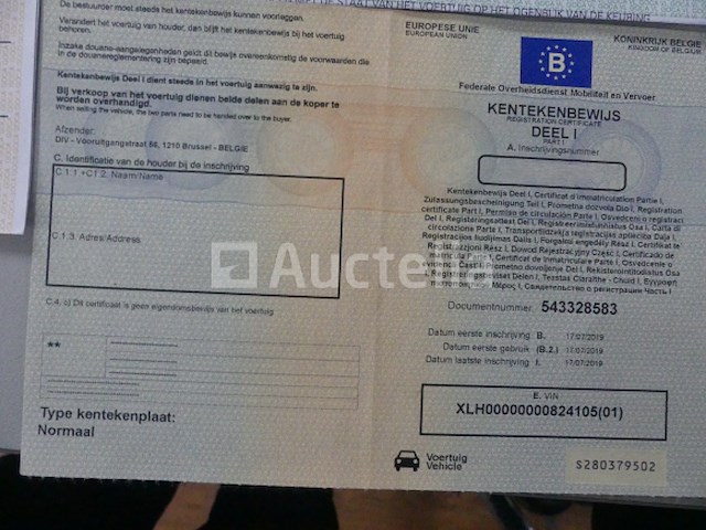 3500 kg hapert ta c44a al aluminium hangwagen (2019-vin:xlh00000000824105) - afbeelding 7 van  11