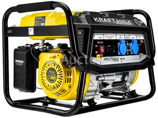 3500 w elektrische generator met voltmeter - afbeelding 2 van  7