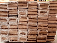 35,8m² zebarano half massief parket 4zijden tand en groef - afbeelding 4 van  5