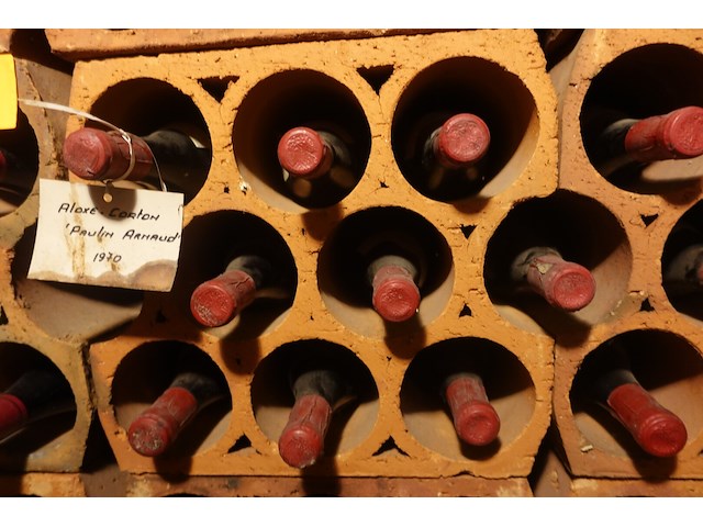 35x 75cl aloxe corton paulin arnaud 1970 - afbeelding 11 van  11