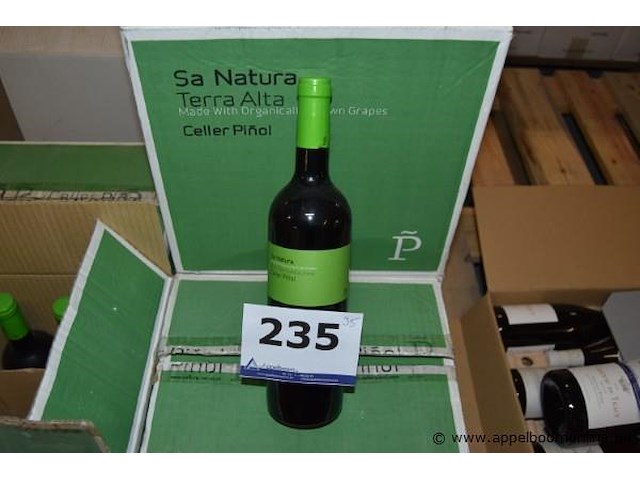 35x fles rode wijn, sa natura, terra alta, 2009 - afbeelding 1 van  3