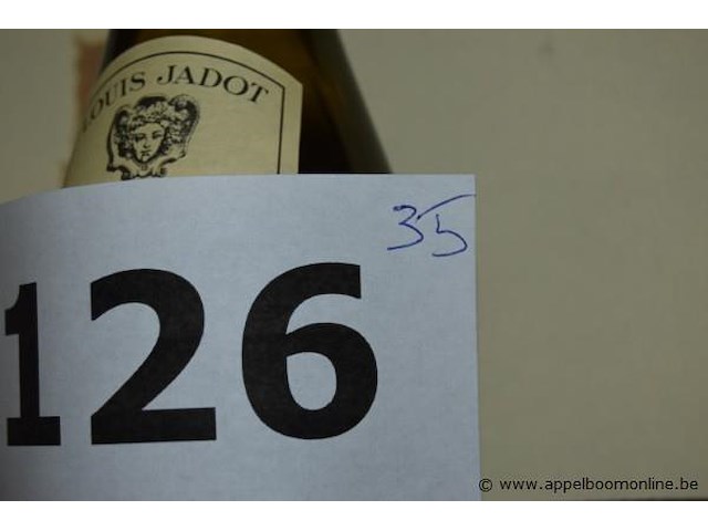 35x fles witte wijn, louis jadot, auxey-duresses, 750ml - afbeelding 3 van  3