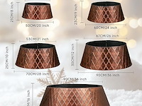 35x kerstboom omranding 120cm - afbeelding 4 van  4