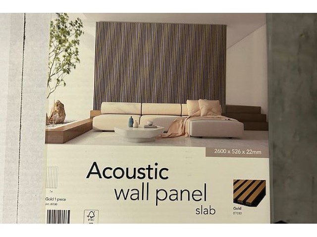 36 akoestische wandpanelen - afbeelding 2 van  3