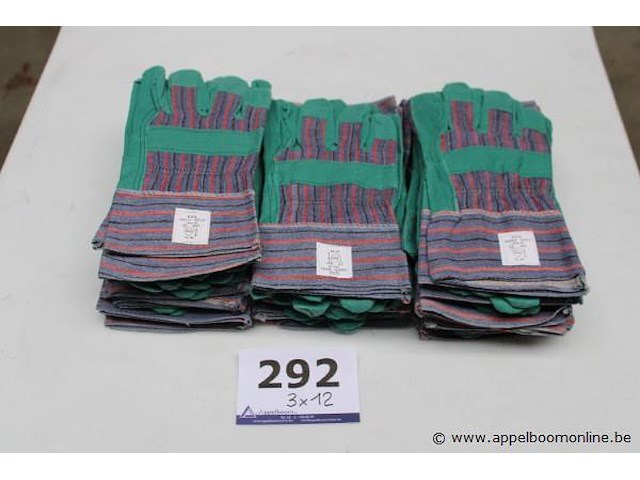 36 paar werkhandschoenen artelli - afbeelding 1 van  1