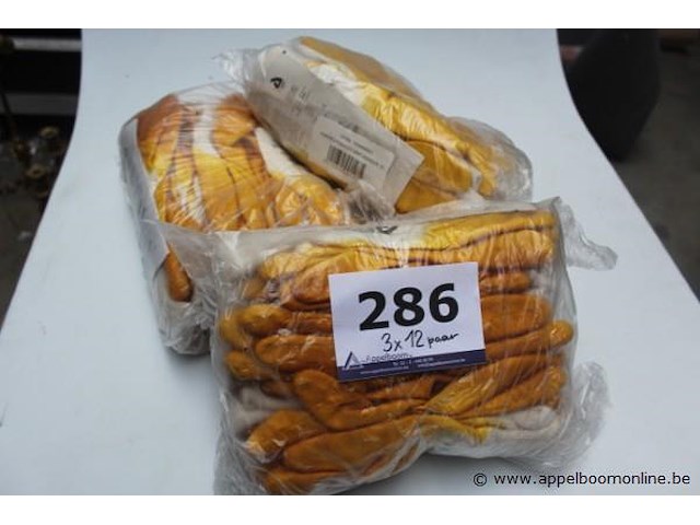 36 paar werkhandschoenen verrier, m 10 - afbeelding 1 van  2