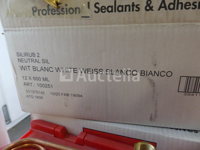 36 siliconen (wit/grijs/zwart) soudal, 24 soudal kit - afbeelding 5 van  9